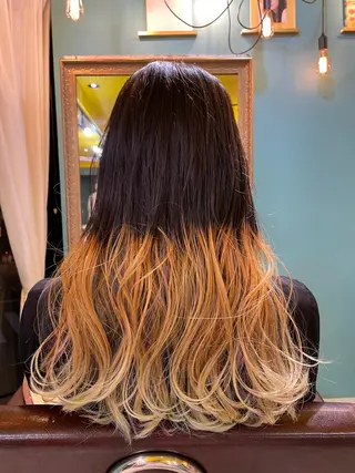 ロング 末石 智のヘアスタイル