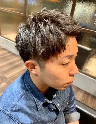 ショート メンズ TR付きカット無料✨ ✨いのうえもなみのヘアスタイル