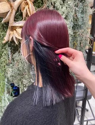 カラー 🌸cocomi🌸 透明感カラー🩶パリのヘアスタイル