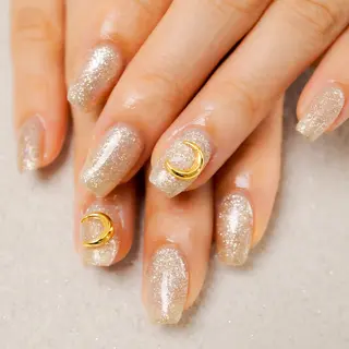 ネイル NEWMOON maki_恵比寿のネイルデザイン