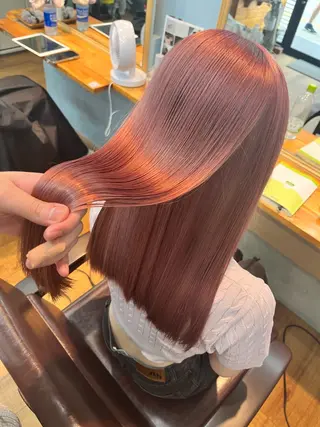 ロング カラー 🫧ハイトーン/ ブリーチ🫧白石航汰のヘアスタイル