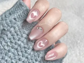 ネイル Camellia 長さだし& デザインのネイルデザイン