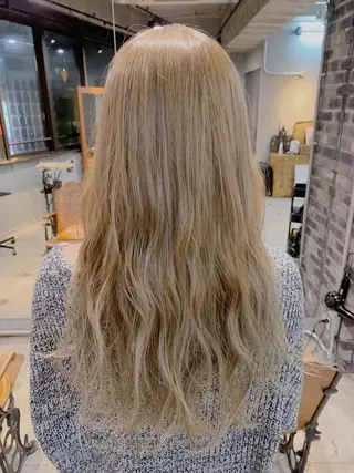 ロング カラー 代表 中島貴志のヘアスタイル