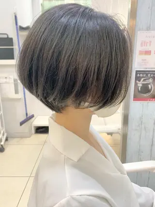 ショート 【髪質改善】 美髪/久岡徹也のヘアスタイル