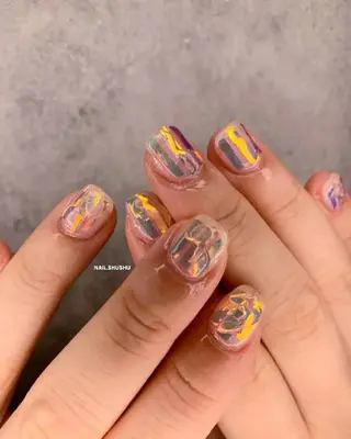 ネイル 3dパーツ/流行り 👧shushu❤️のネイルデザイン