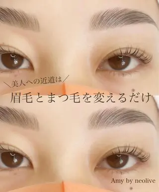 マツエク・マツパ アイブロウ eyelist萩元 /店長🍒のマツエク・マツパデザイン