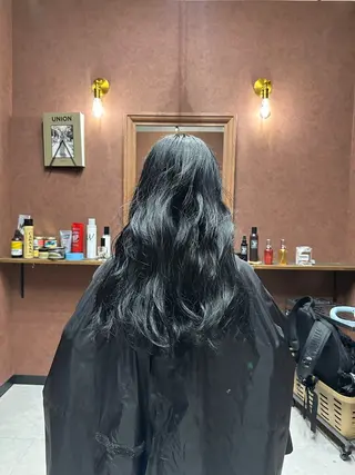 ロング 岩崎流成 スタイリストのヘアスタイル