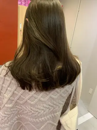 ミディアム 柔らかいカラー🎀 rinaのヘアスタイル