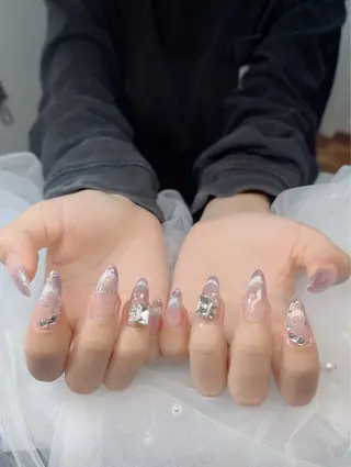 ネイル ハイネイル 自宅サロンのネイルデザイン