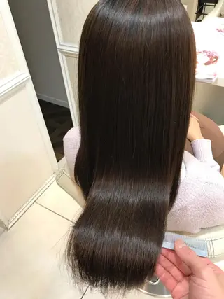 セミロング 🌈髪質改善/縮毛矯 正特化🌈鈴木一寿のヘアスタイル