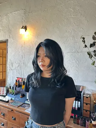 セミロング カラー 🦖ノザワ リンカ🦖のヘアスタイル