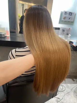 ロング WELLY TO KYOメンズカットのヘアスタイル