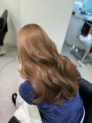 ロング カラー 💍モテる艶髪 透明感カラー💖のヘアスタイル