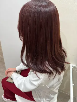セミロング カラー 22日空き◎艶髪 misatoのヘアスタイル