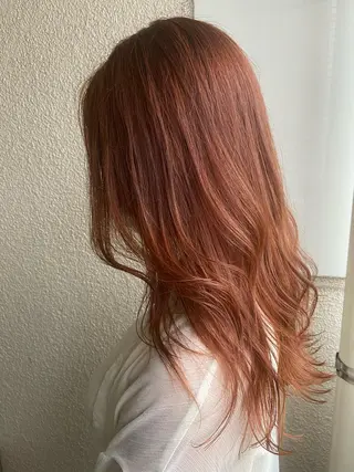 ロング カラー パーマ ヘアアレンジ 🌈デザインヘア職人 Kaede🌈のヘアスタイル