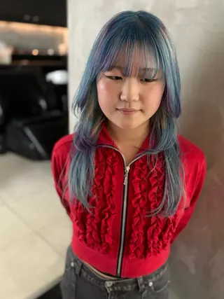 ロング カラー 優作 〜圧倒的信頼〜のヘアスタイル