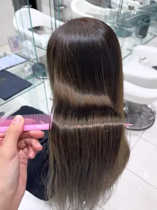 ロング ★4/14ご案内 可能です★柳生陽香のヘアスタイル