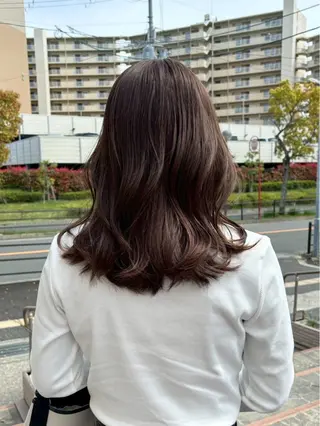 カラー YOKE /桃山台 /iori‎✦.˚◦のヘアスタイル