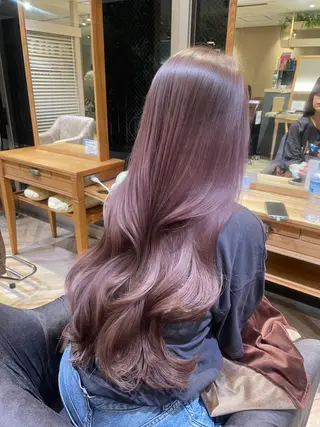 ロング カラー BiBi 武田 あやのヘアスタイル