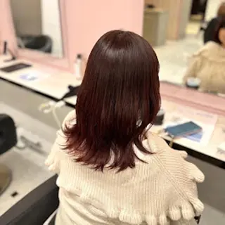 カラー 🪞official FRUITS渋谷🩰のヘアスタイル