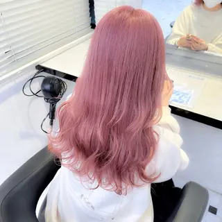 ロング カラー 履歴修正屋さん／ ブロンド／ホワイトのヘアスタイル