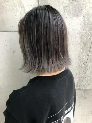 ミディアム カラー 東 寛道のヘアスタイル