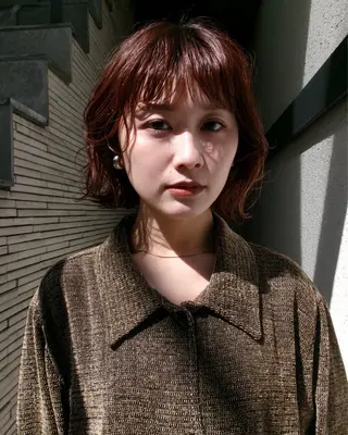 ミディアム MAKES harajuku　m.clan所属・パーマ/ 🌿nanakoのヘアスタイル