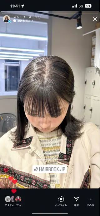 カラー 透明感ベージュ🤎 ナチュラルレイヤーのヘアスタイル