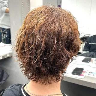 パーマ メンズ 韓国ヘア🇰🇷 メンズパーマ/つかさのヘアスタイル