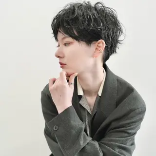ショート Hiroto/表参道 /ブリーチカラー⚡️のヘアスタイル