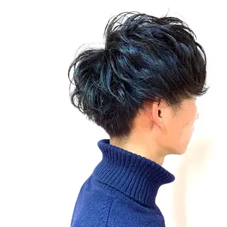 パーマ メンズ 柏メンズカットパーマ NO.1タイチのヘアスタイル