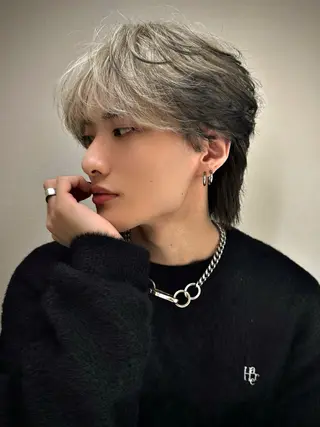 カラー メンズ 大人メンズパーマ メンズ特化　萱原大幹のヘアスタイル