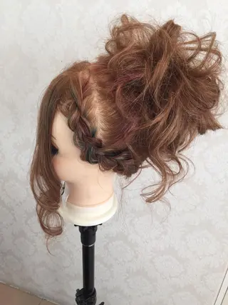 ヘアアレンジ 塚下 彩のマツエク・マツパデザイン