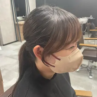 ロング トレンド韓国レイヤー 🇰🇷のんのヘアスタイル