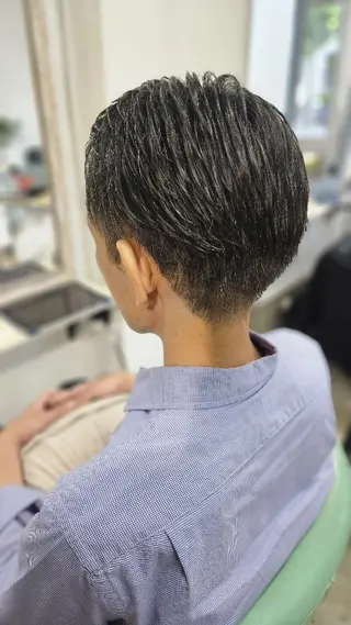 メンズ 熊野 タイソンのヘアスタイル