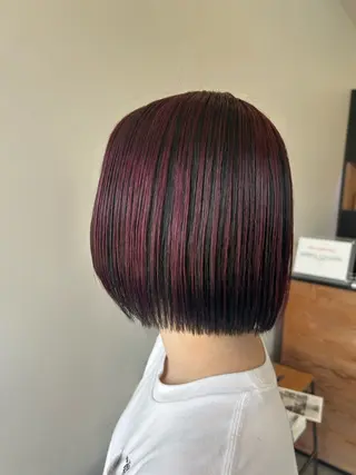 ショート カラー plus HAIR いずみのヘアスタイル