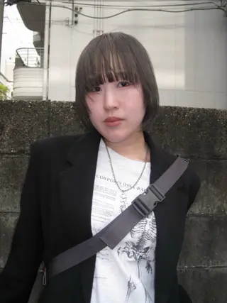 ショート カラー 岩橋 生和のヘアスタイル