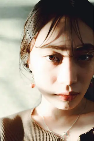 セミロング カラー 似合わせカット レイヤー/ボブのヘアスタイル