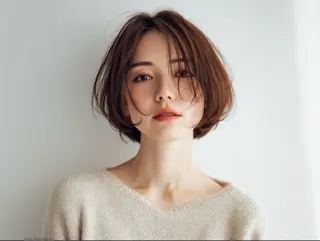 ミディアム 小村 誠也のヘアスタイル