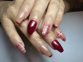 セミロング shandy nailのネイルデザイン