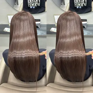 ロング 今話題の艶髪矯正 美艶カラー/FUKAのヘアスタイル