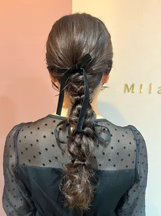 ロング Mila misakiのヘアスタイル