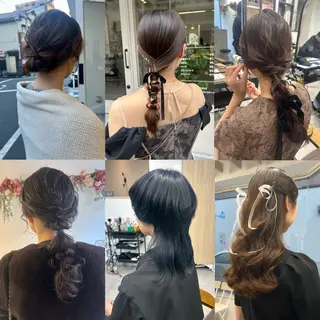 ヘアアレンジ ayu omochaのヘアスタイル