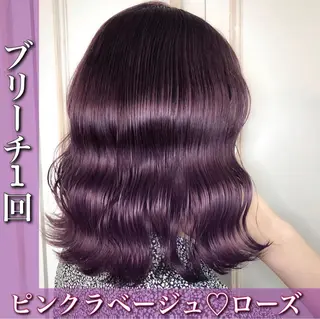 ミディアム カラー 髪質改善/縮毛矯正/ トリートメント/庭田のヘアスタイル