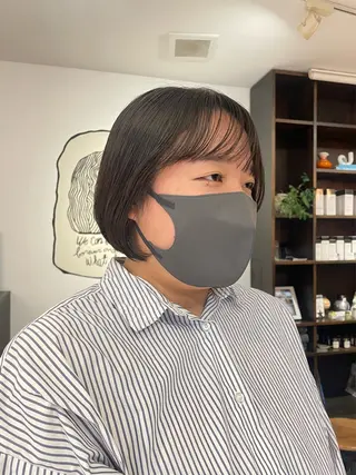 ショート 西野 優夏のヘアスタイル