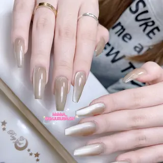 ネイル MoMoA Nail ネイル長さ出し専門店のネイルデザイン