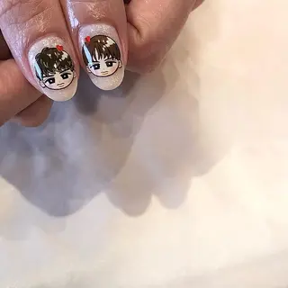 ネイル パラあり！フィルイン 美フォルムのネイルデザイン