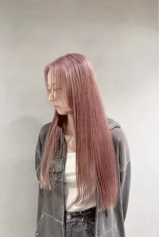 ロング カラー レイヤー/ショート chere狭山のヘアスタイル