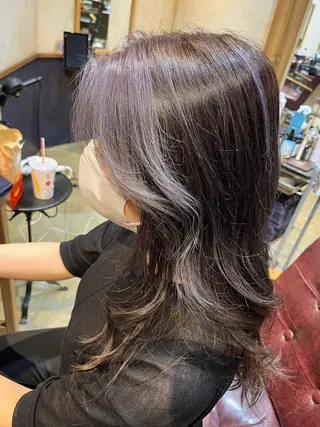 ロング カラー HAIR  DESIGN ATELER MIU所属・KAWABATA NORIEのヘアスタイル