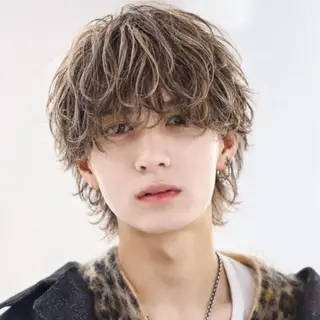 メンズ シャドウパーマ／ 初パーマ　トモキのヘアスタイル